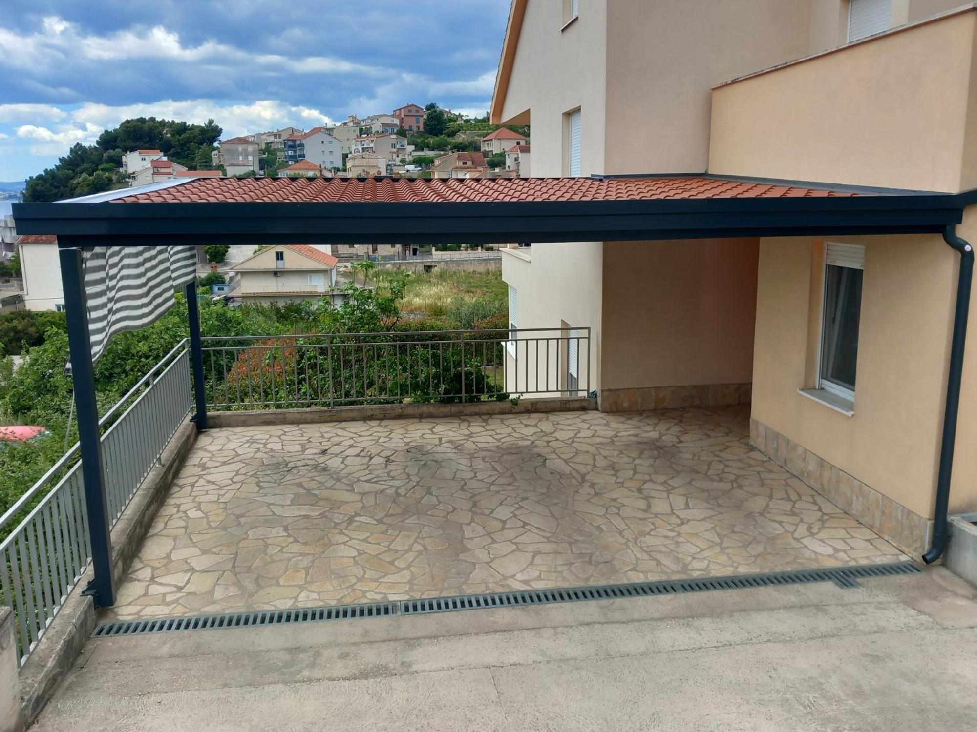 Magi House With Pool Apartment Podstrana Luaran gambar
