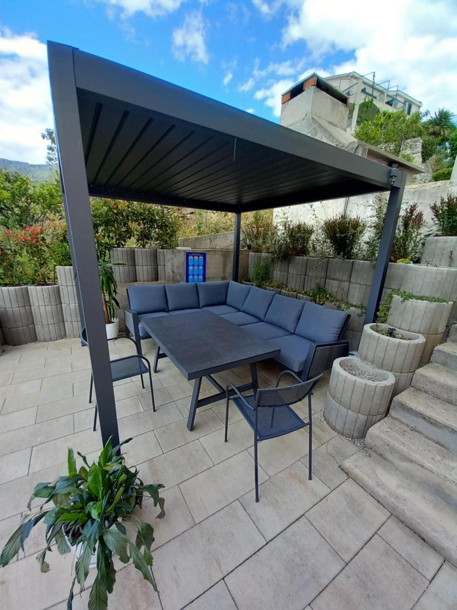 Magi House With Pool Apartment Podstrana Luaran gambar