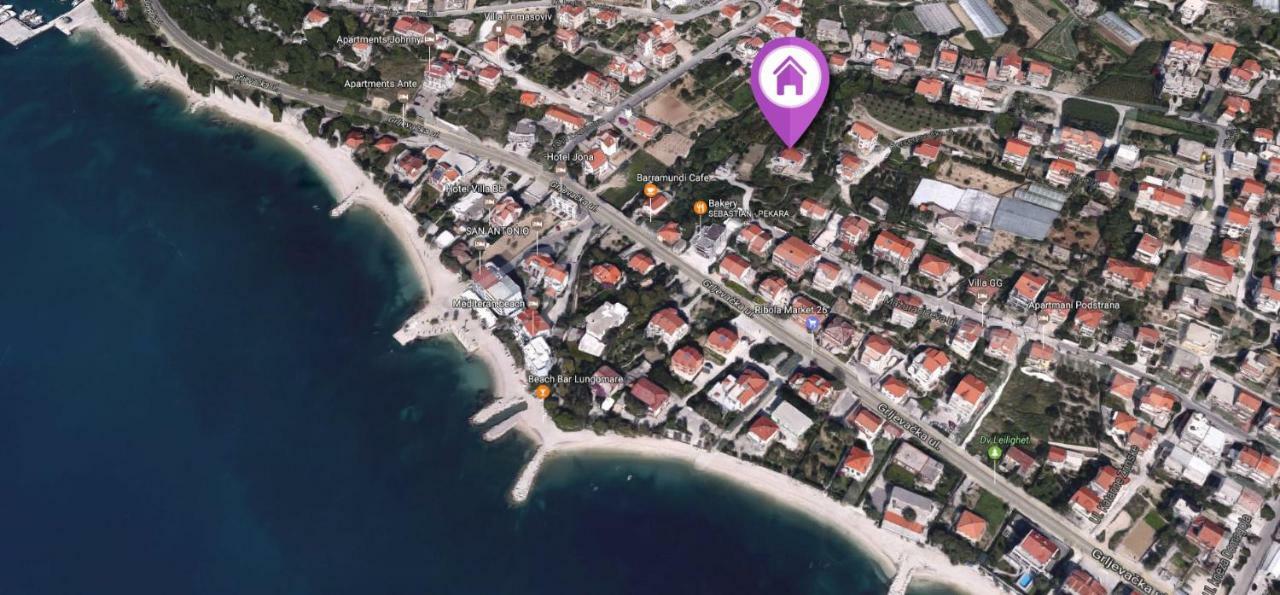 Magi House With Pool Apartment Podstrana Luaran gambar